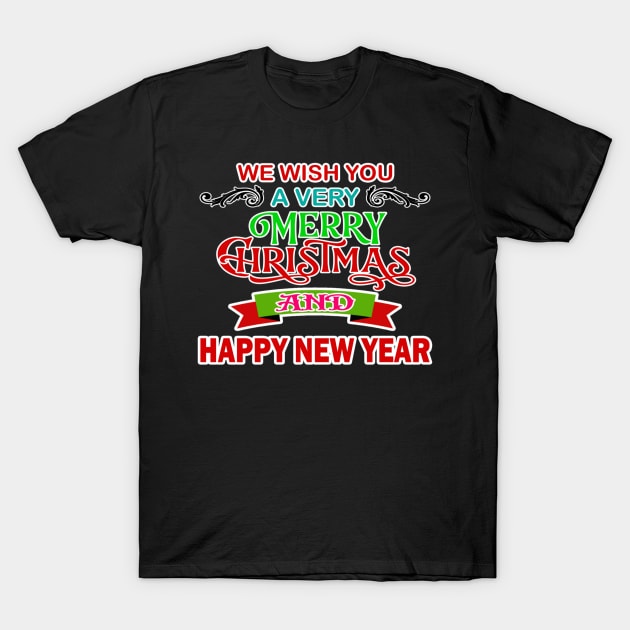 Merry Christmas T-Shirt by hamada_pop